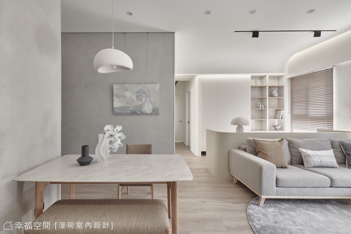 注入滿室恬靜 描摹悠然侘寂家景│28坪