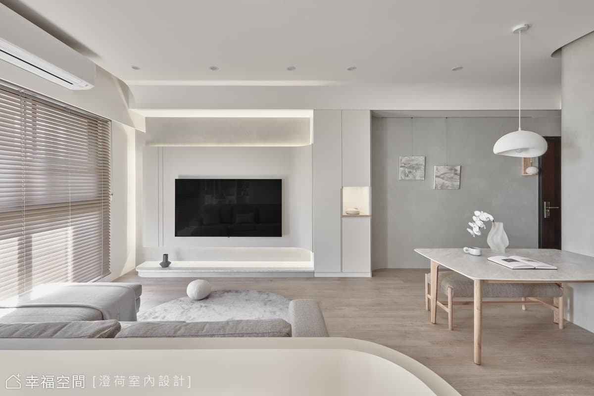 注入滿室恬靜 描摹悠然侘寂家景│28坪