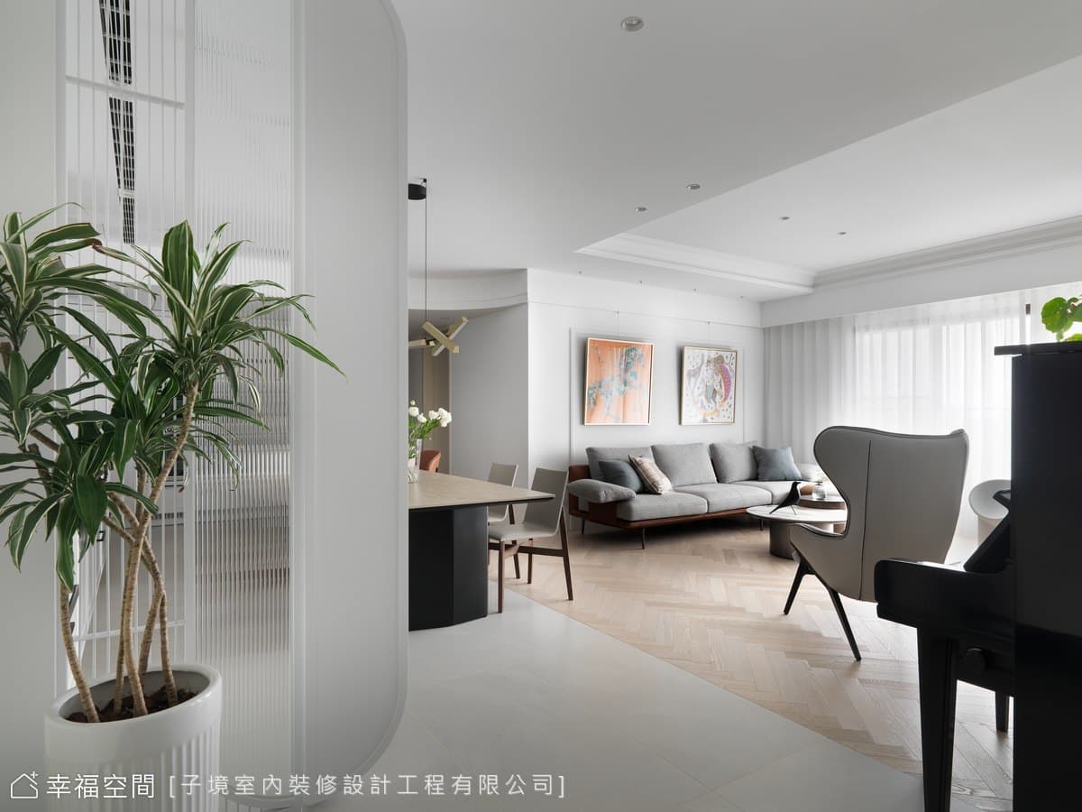 光透盈滿映襯朗澈家景│新古典風│50坪