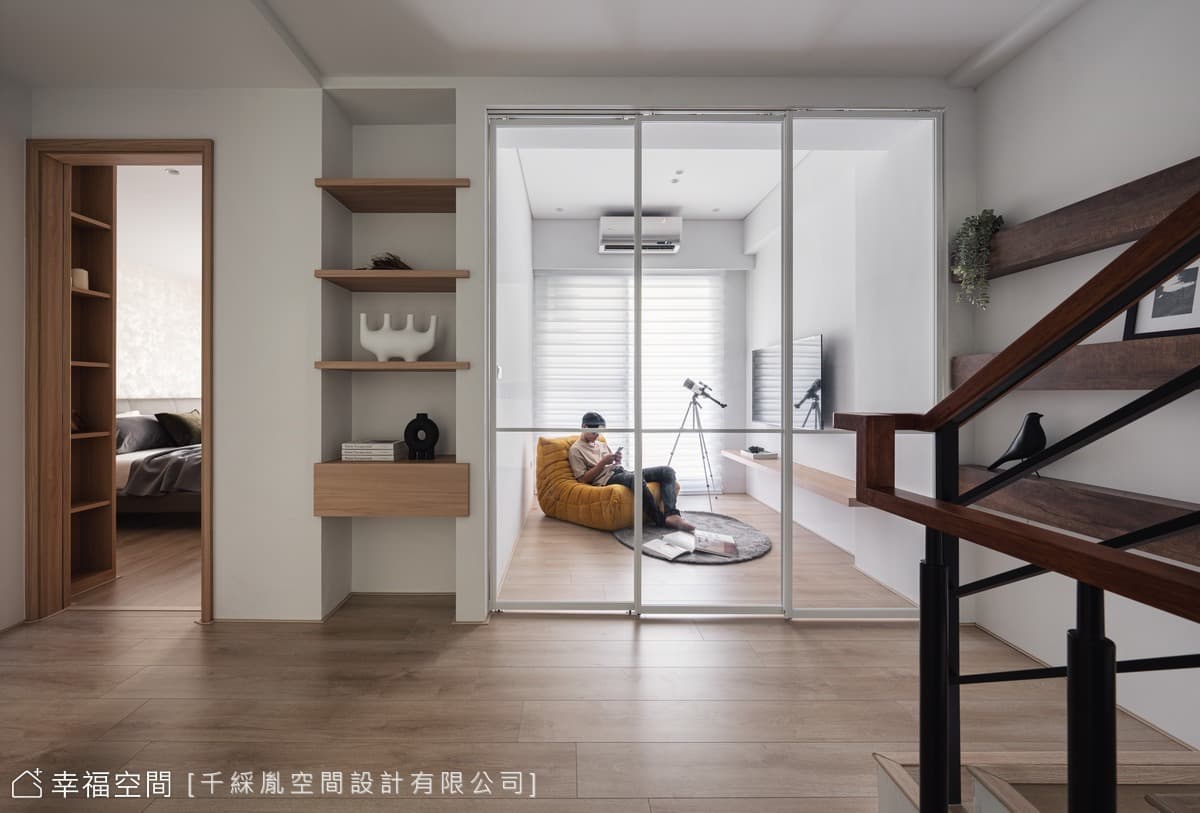 從零打造質樸純白陽光屋|北歐風|72坪