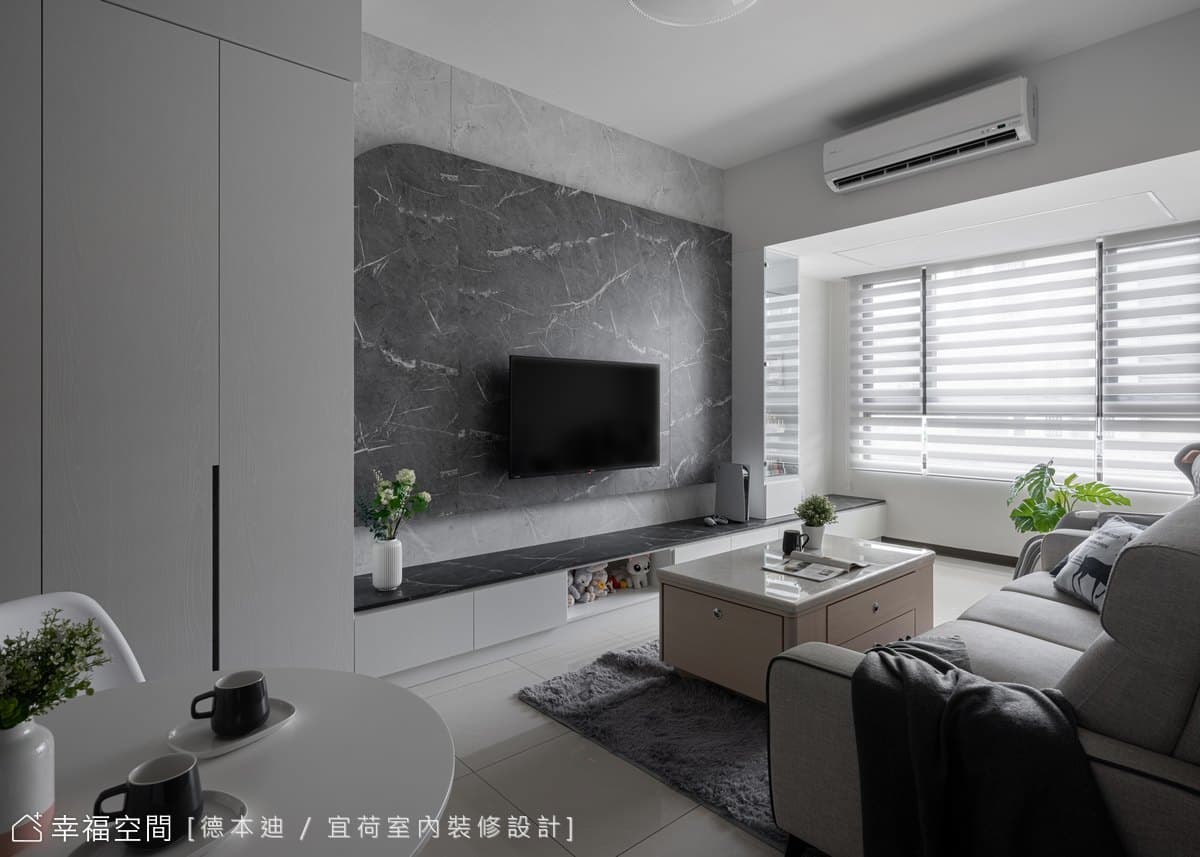 極簡灰度  靜謐氣質家居|現代風|16坪