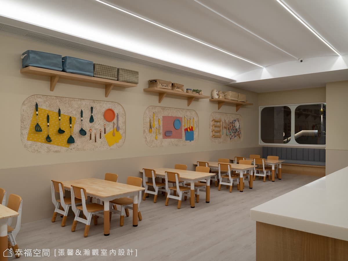 徜徉浪花綠意的食域空間│288坪