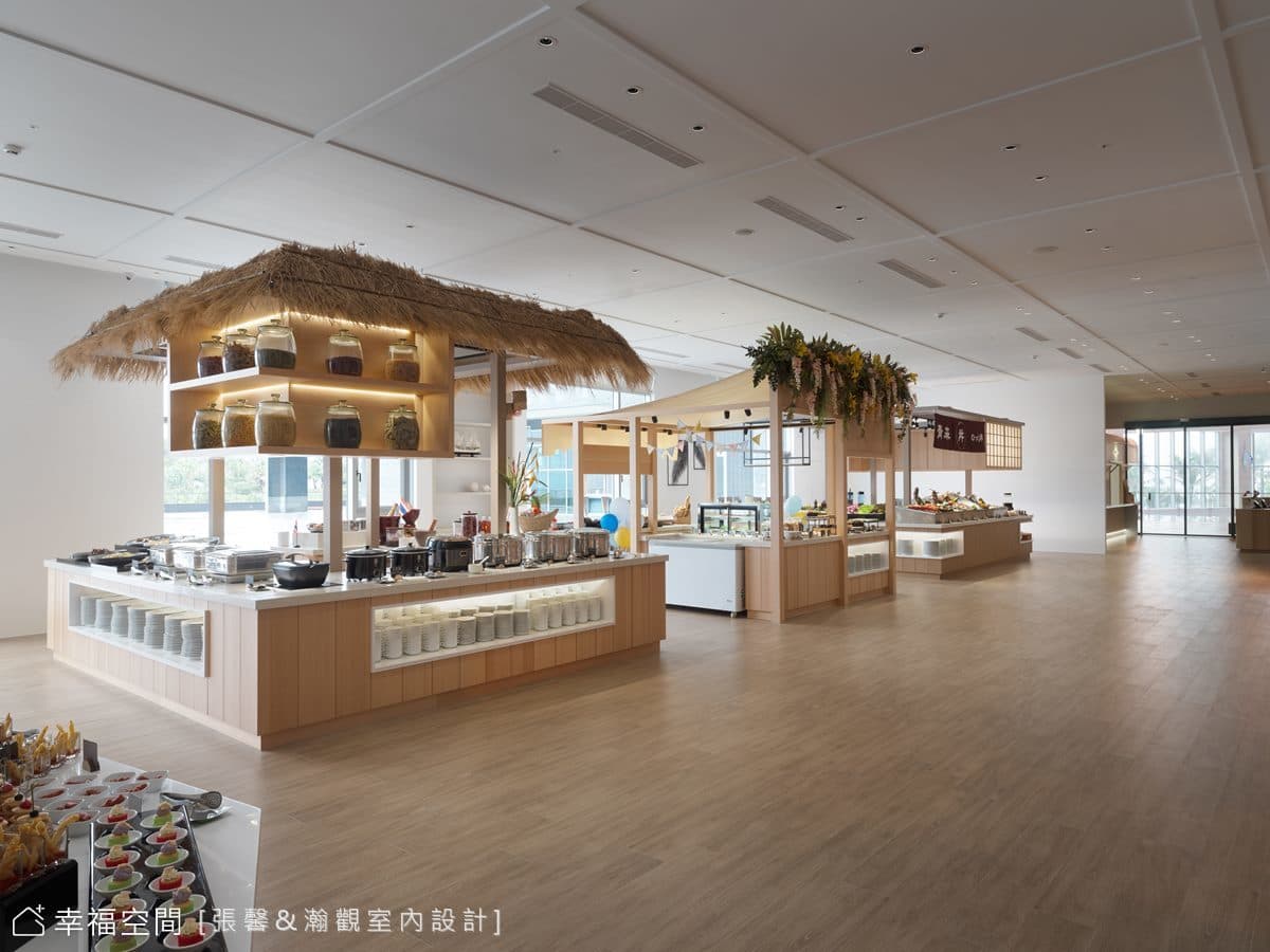 徜徉浪花綠意的食域空間│288坪