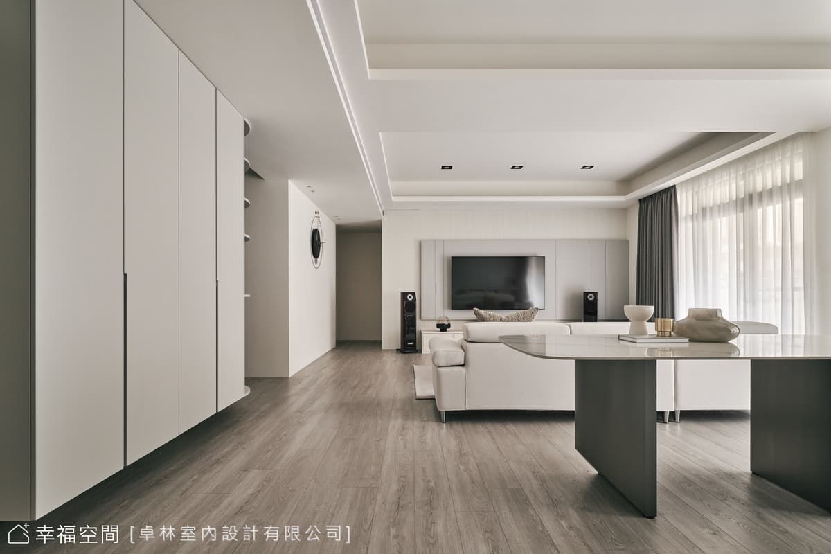 築一室清雅風尚 圍塑朗澈家景│現代風│50坪