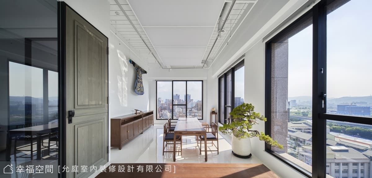 現代智能碰撞東方風 在蘇州的園林美景裡畫設計│新中式風│133坪