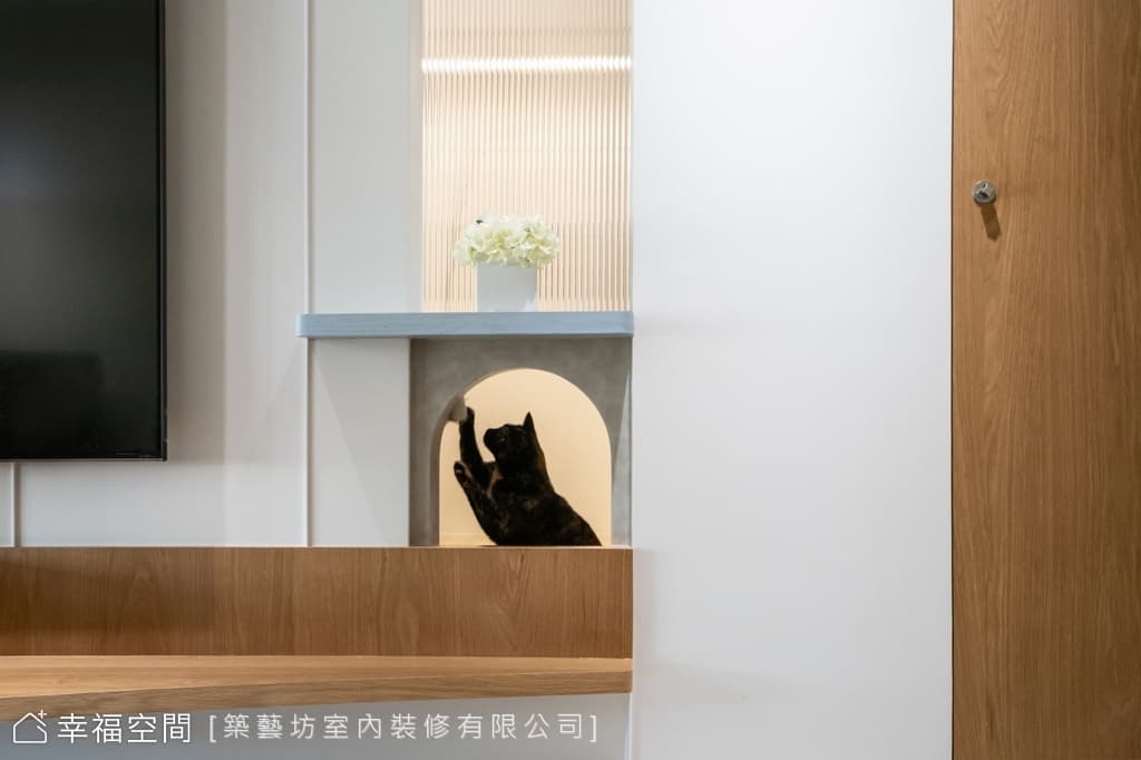 躲進奶茶色貓洞 編織幸福時光|無印北歐風|50坪