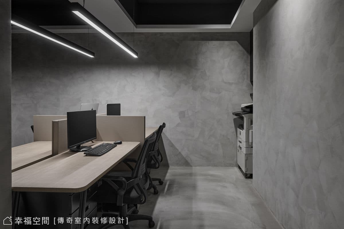 紳灰漫漫 暉光悅色|工業風|20坪