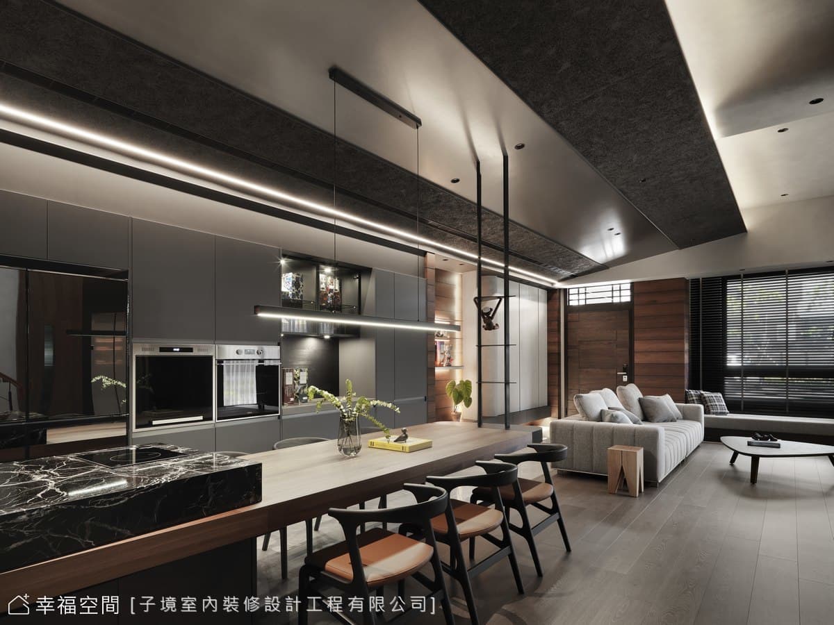 二次合作更添成熟 黑到極致富品味│現代風