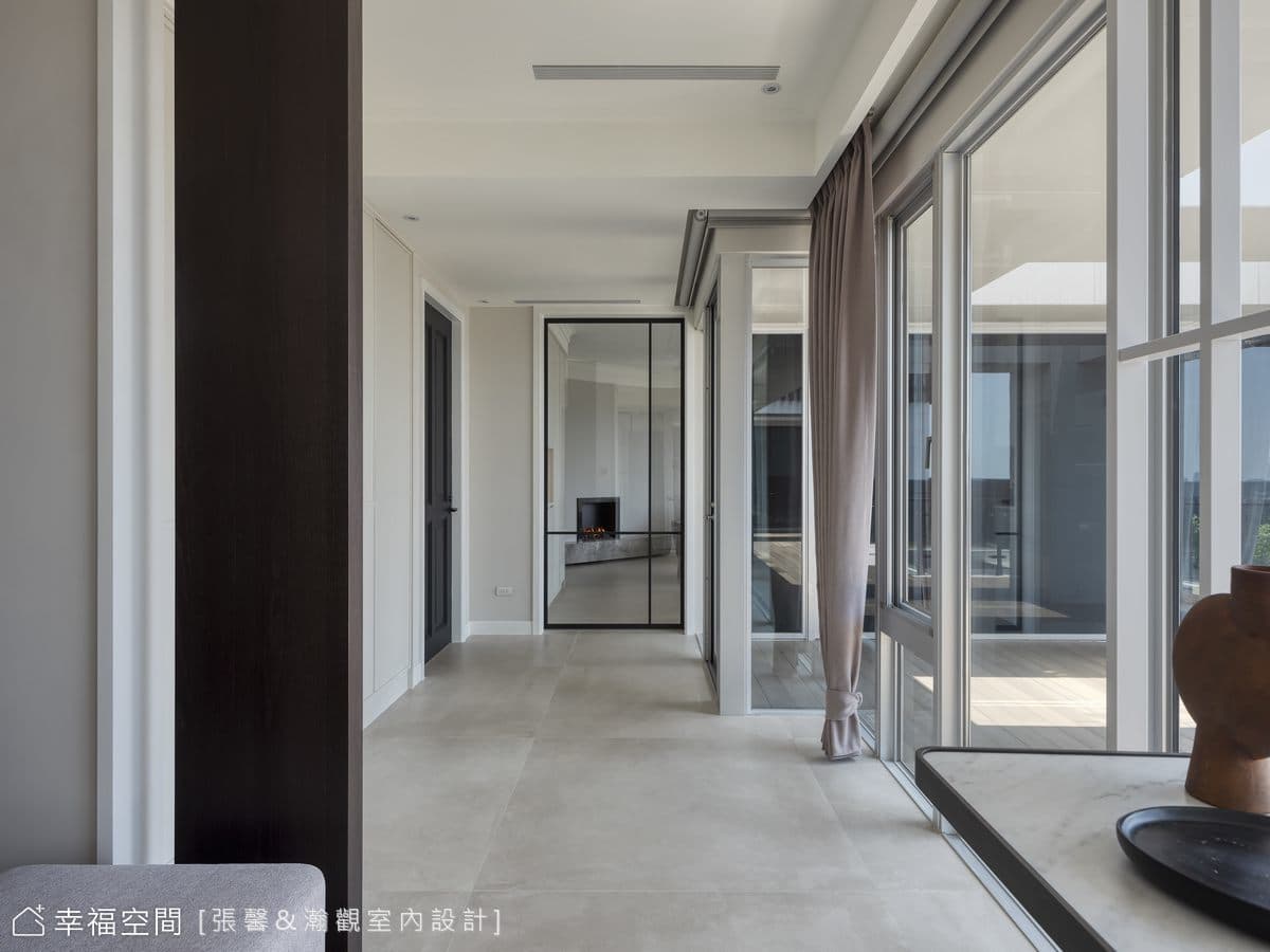 紐約頂層公寓般高雅精緻 城市景觀宅│現代古典風