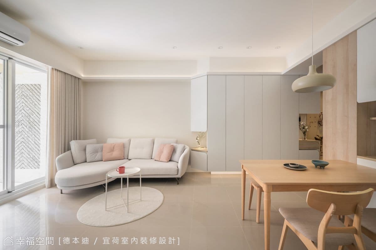 親子寵物共居宅│現代北歐混搭風│22坪