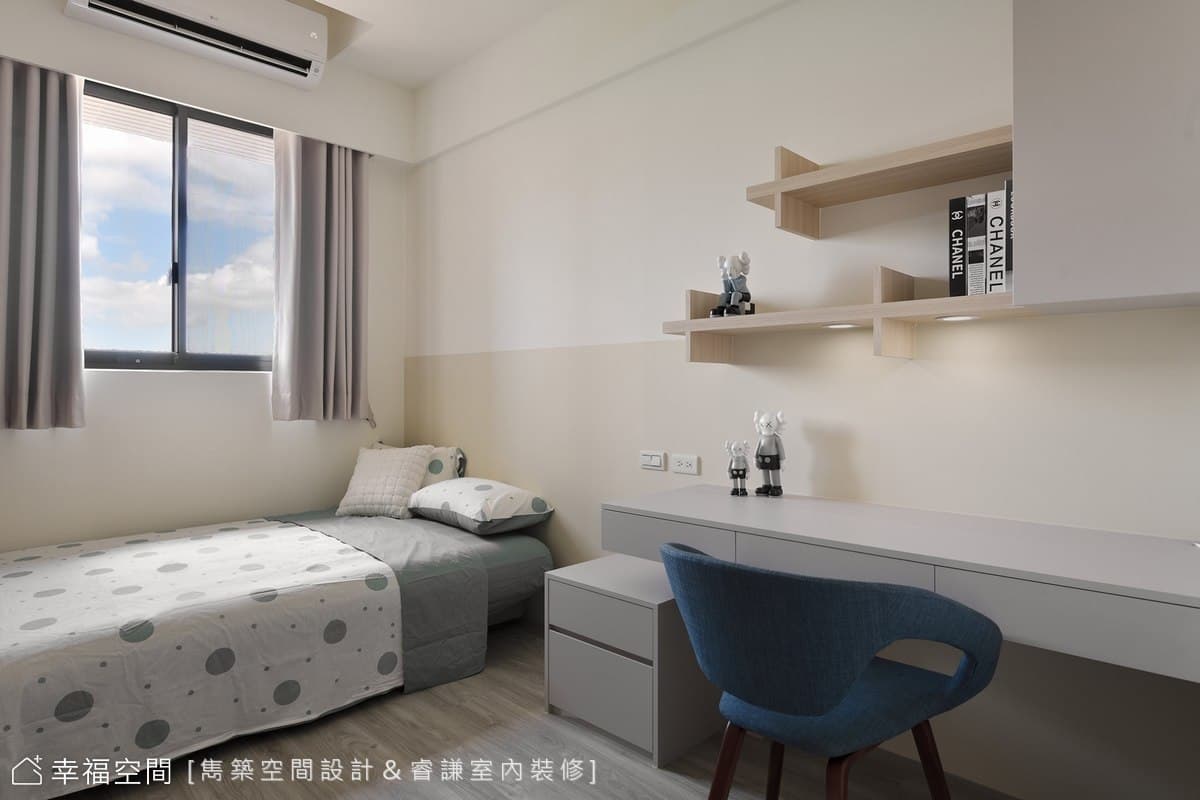 清淡暖色木系 圍塑零壓療癒生活場域 │北歐混搭風│38坪