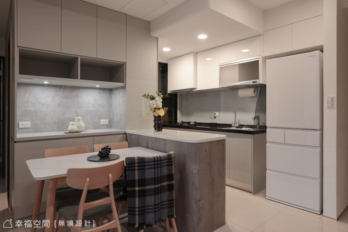 沉靜光影 現代簡約的優雅住所｜現代風｜27坪