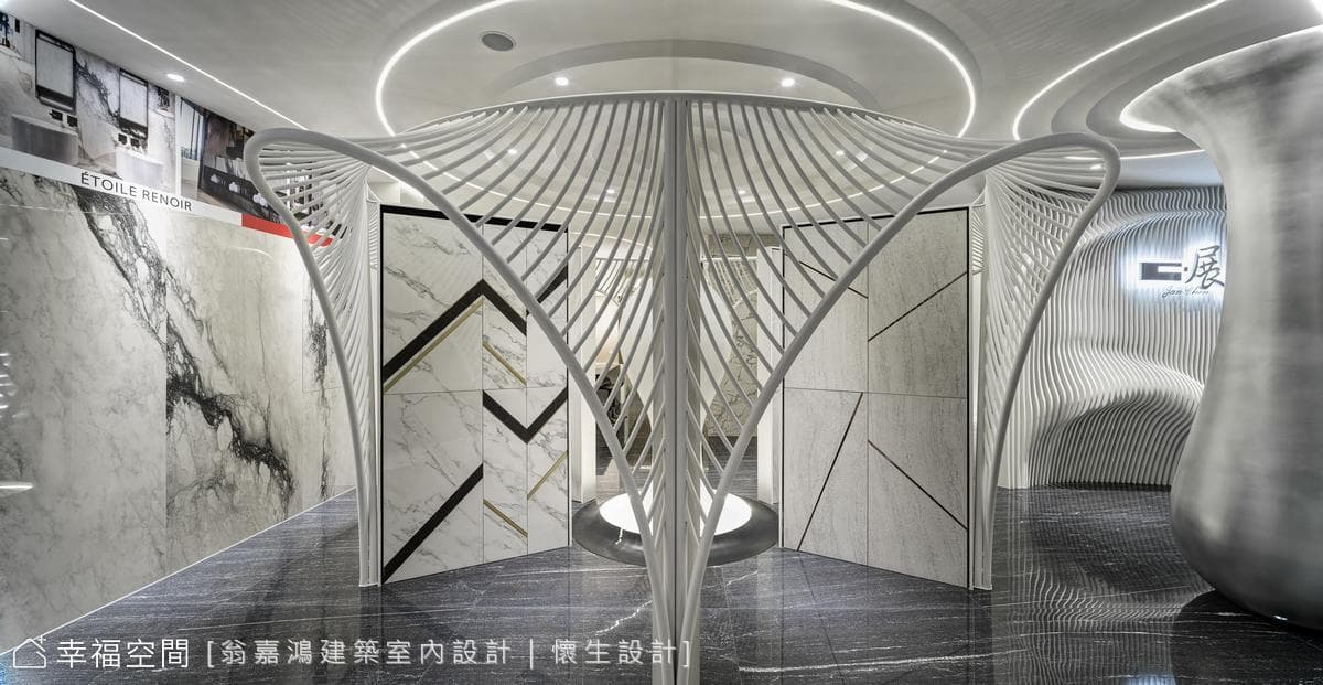 62.台中展成磁磚概念館-200坪-老屋翻新-現代風