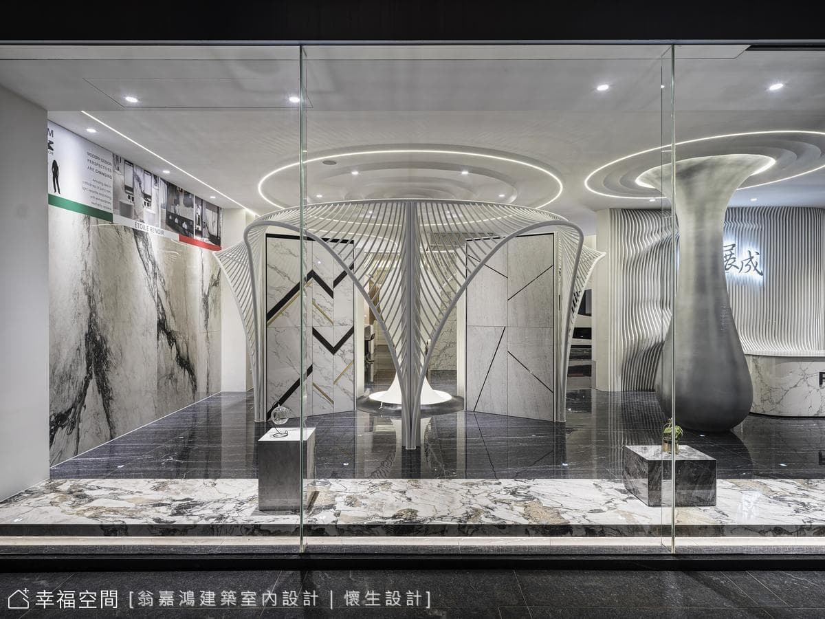 62.台中展成磁磚概念館-200坪-老屋翻新-現代風