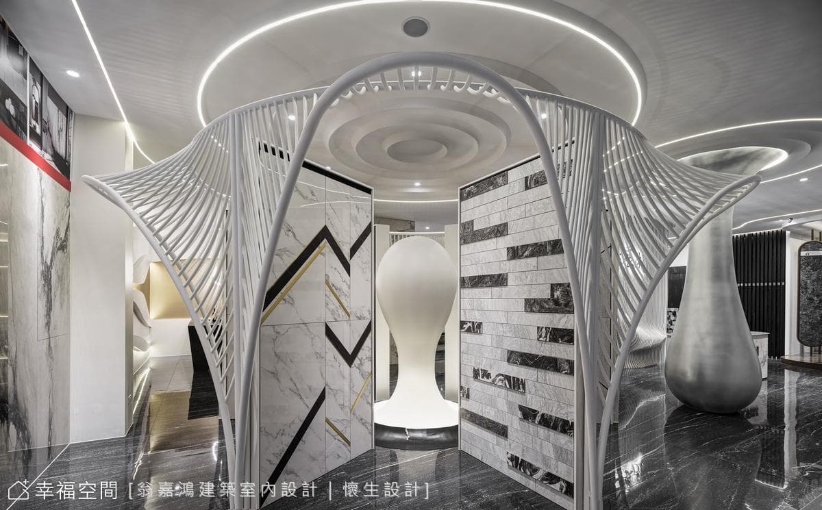 62.台中展成磁磚概念館-200坪-老屋翻新-現代風