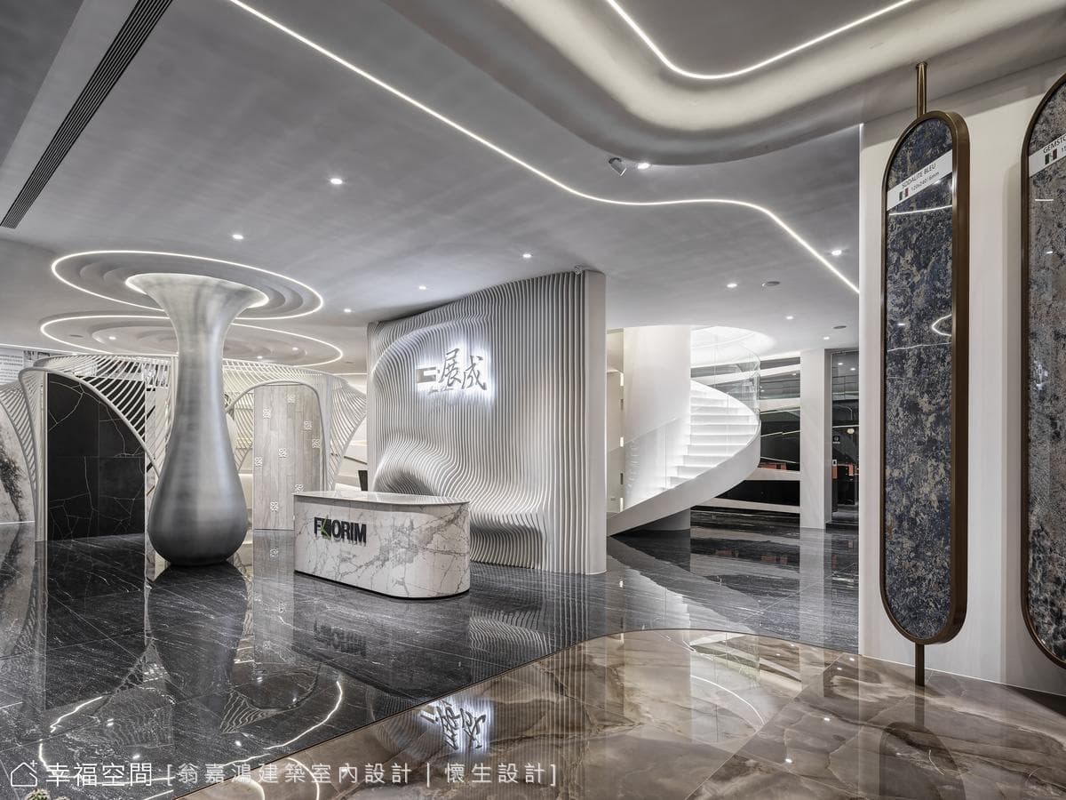 62.台中展成磁磚概念館-200坪-老屋翻新-現代風