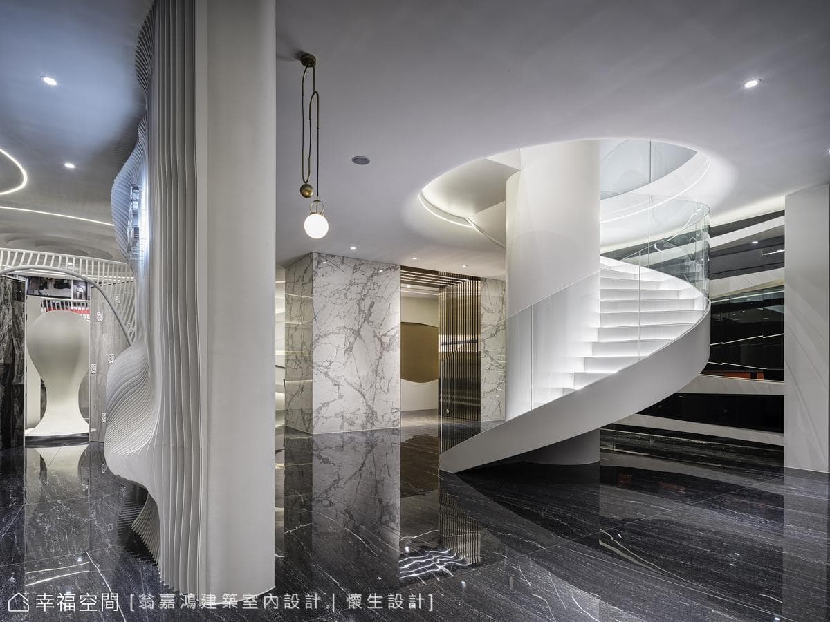 62.台中展成磁磚概念館-200坪-老屋翻新-現代風