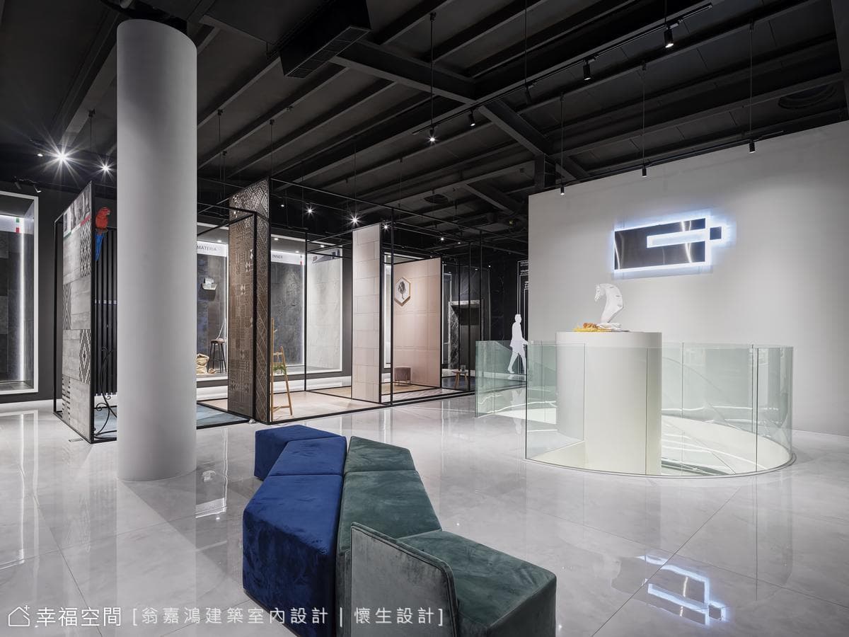 62.台中展成磁磚概念館-200坪-老屋翻新-現代風