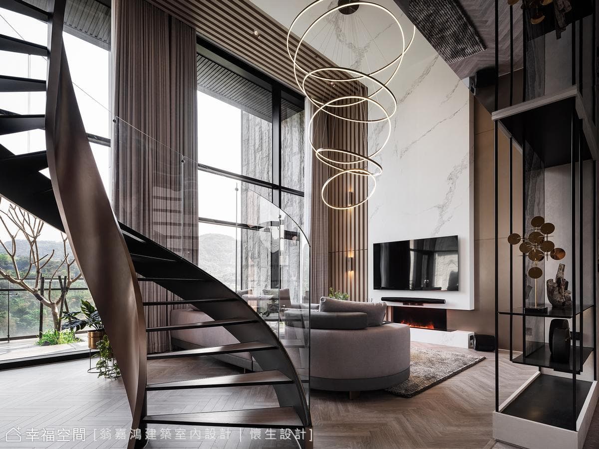 70.台北-L House-120坪-挑高空間樓中樓-毛胚屋