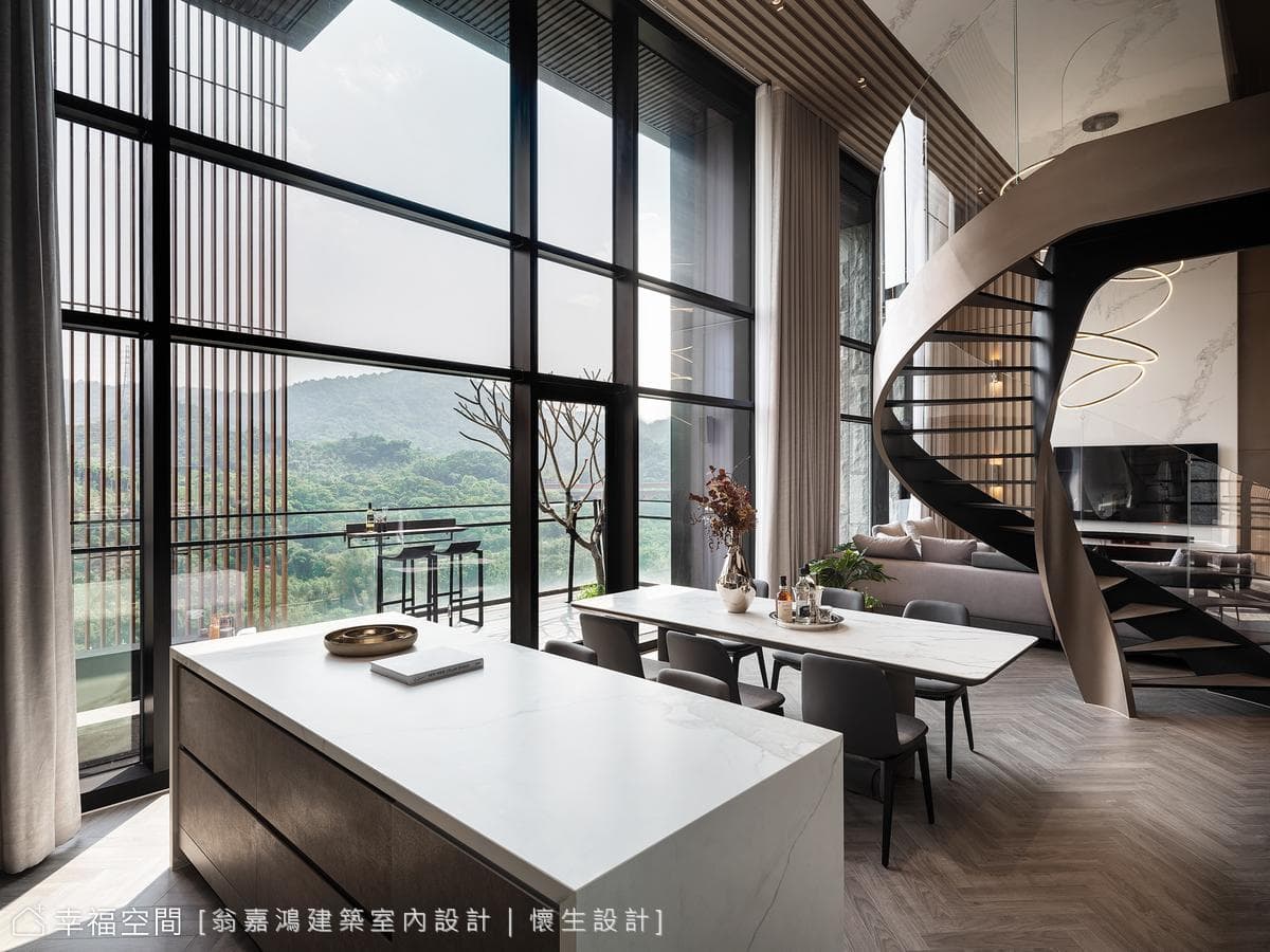 70.台北-L House-120坪-挑高空間樓中樓-毛胚屋