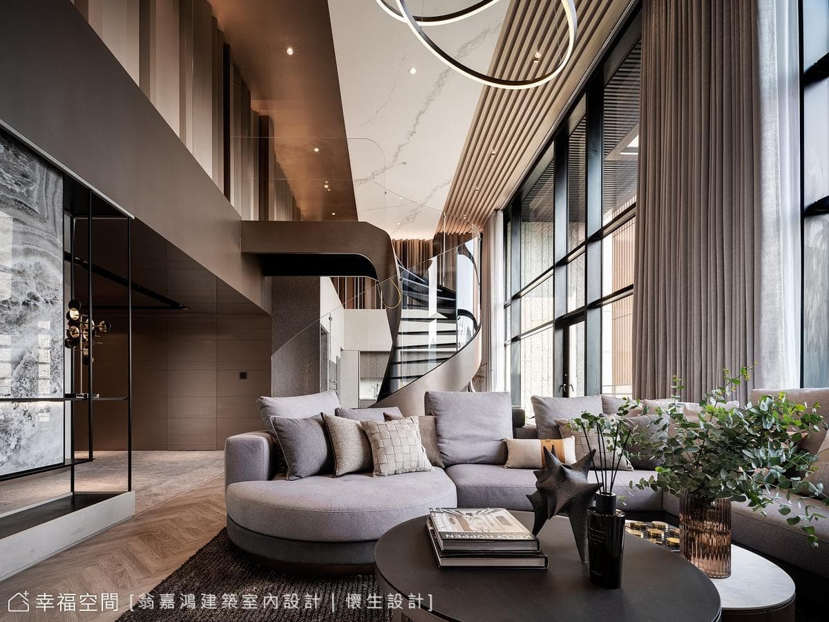 70.台北-L House-120坪-挑高空間樓中樓-毛胚屋