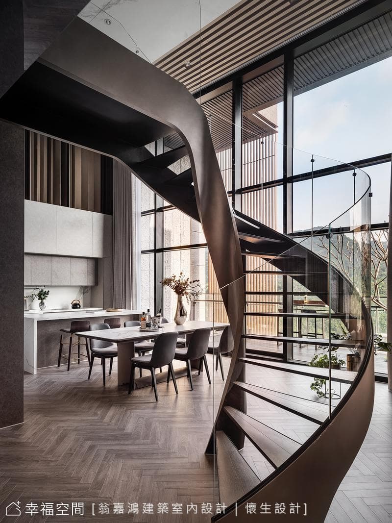 70.台北-L House-120坪-挑高空間樓中樓-毛胚屋