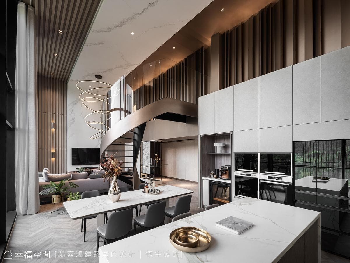 70.台北-L House-120坪-挑高空間樓中樓-毛胚屋
