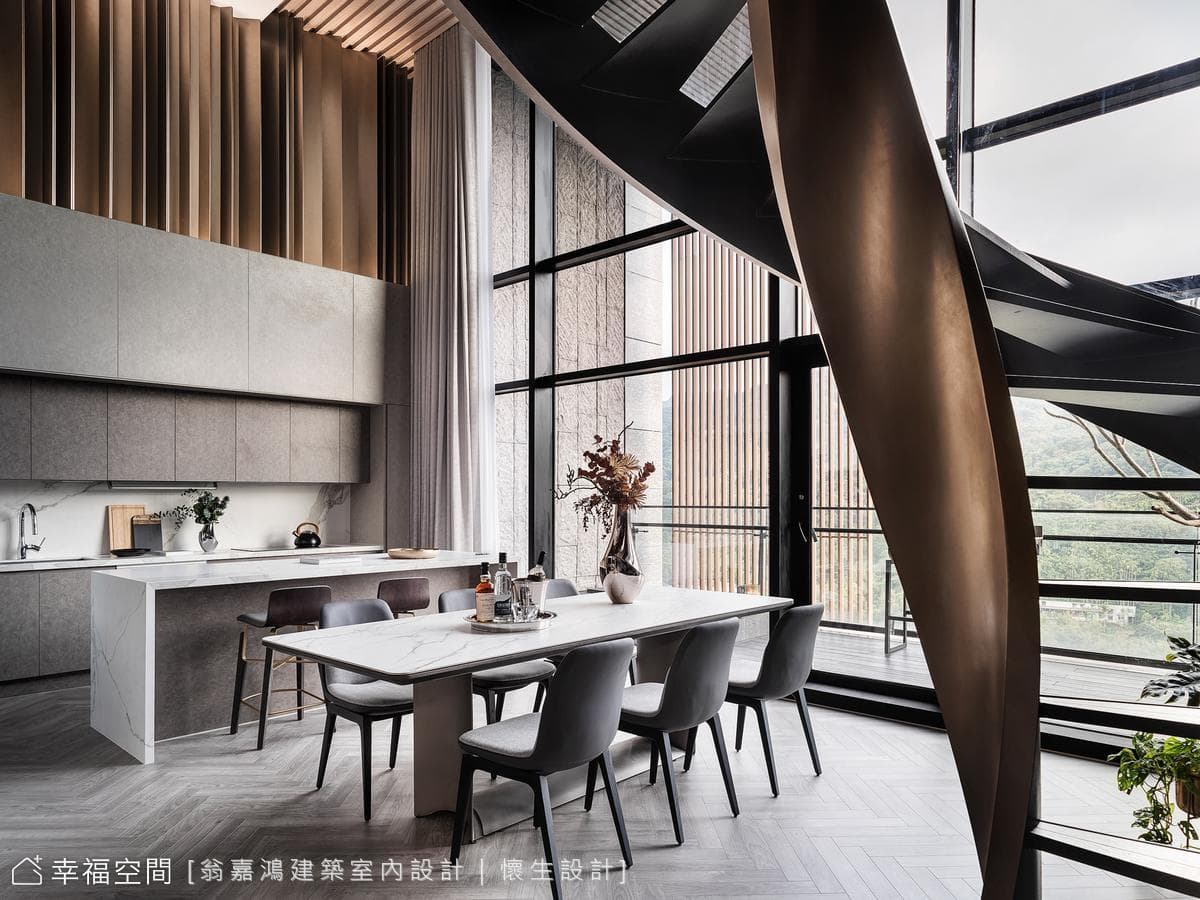 70.台北-L House-120坪-挑高空間樓中樓-毛胚屋
