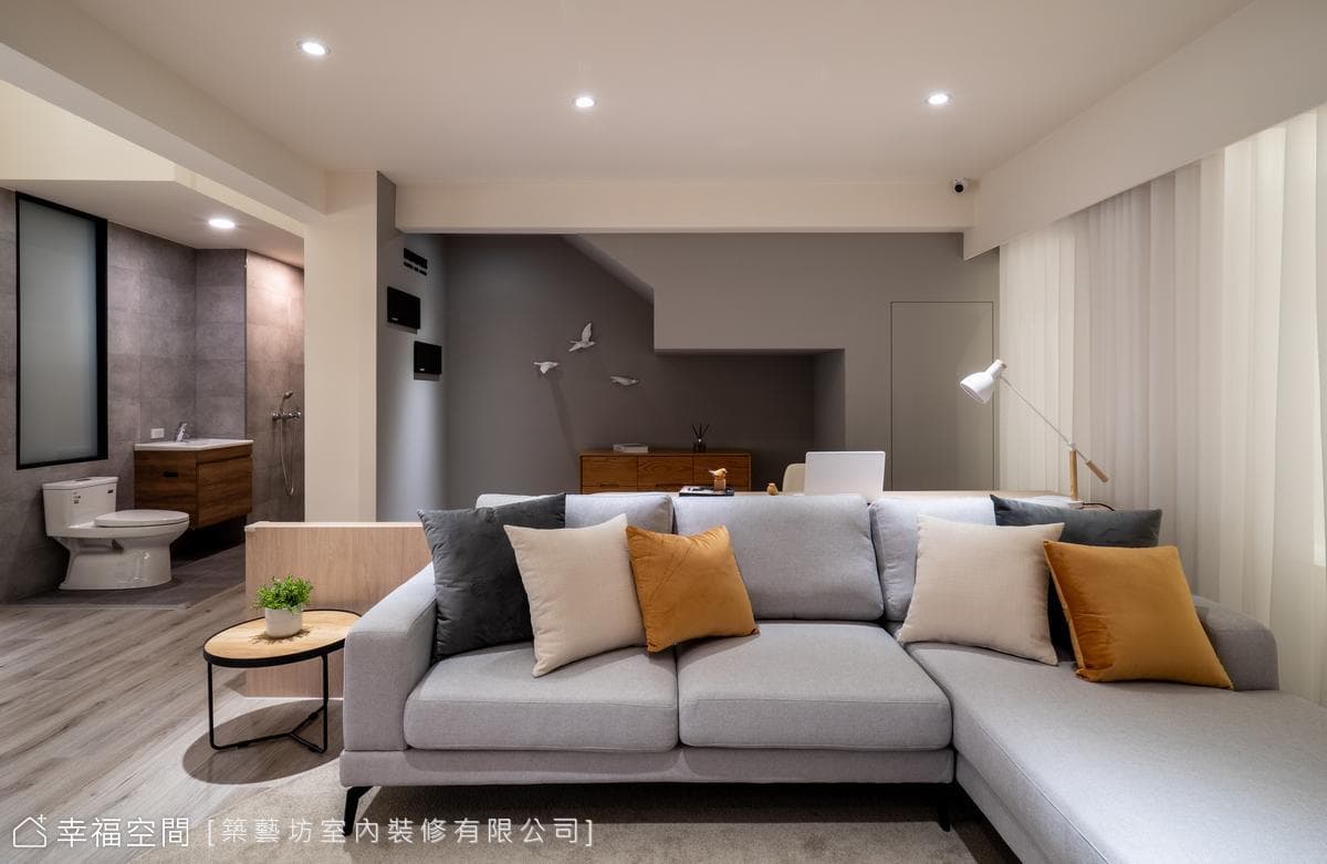 悠緩恬靜 姝麗怡居|混搭風|61坪