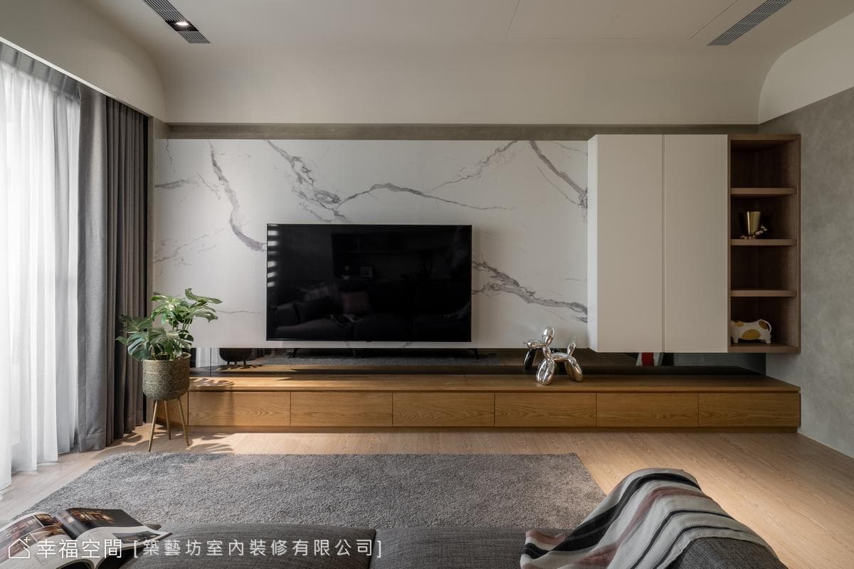 輕撫映落之光描摹優雅從容家景│27坪
