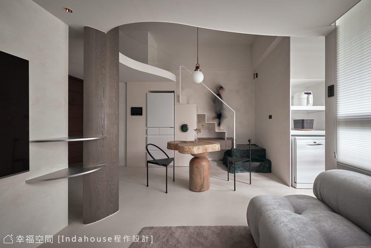Tsai House│Taipei│侘寂風│7坪