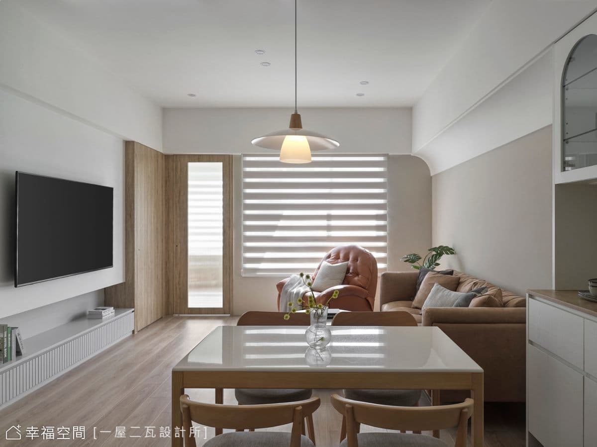 援引自然採光 圍塑敞朗暖韻舒心宅│北歐風│30坪