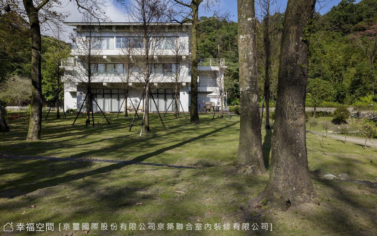 隱身山林 打造永續自然景觀別墅│現代美式混搭風│1000坪