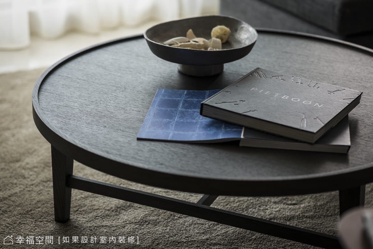 樂入於室 演繹華麗優雅的都會爵士風品味宅│謙量實品屋 A1│現代風│35坪