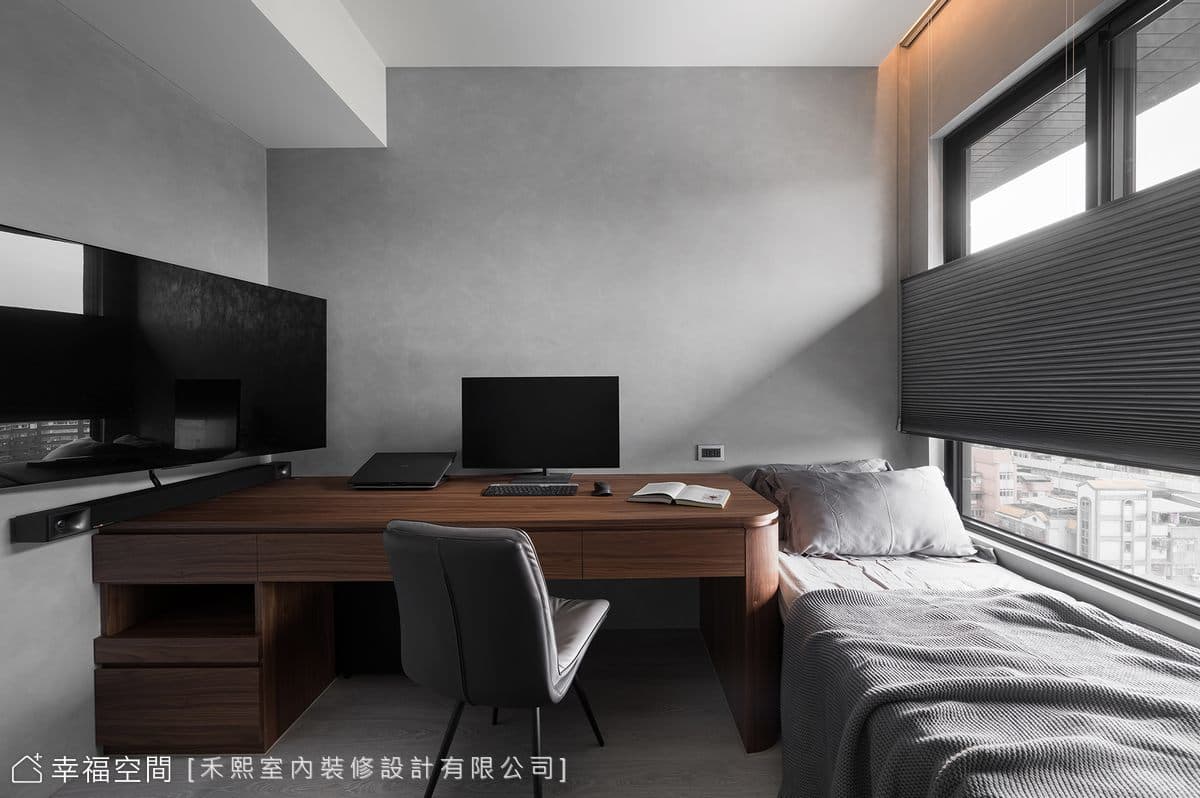 簡練時尚輕奢品味居所│現代輕奢風│35坪