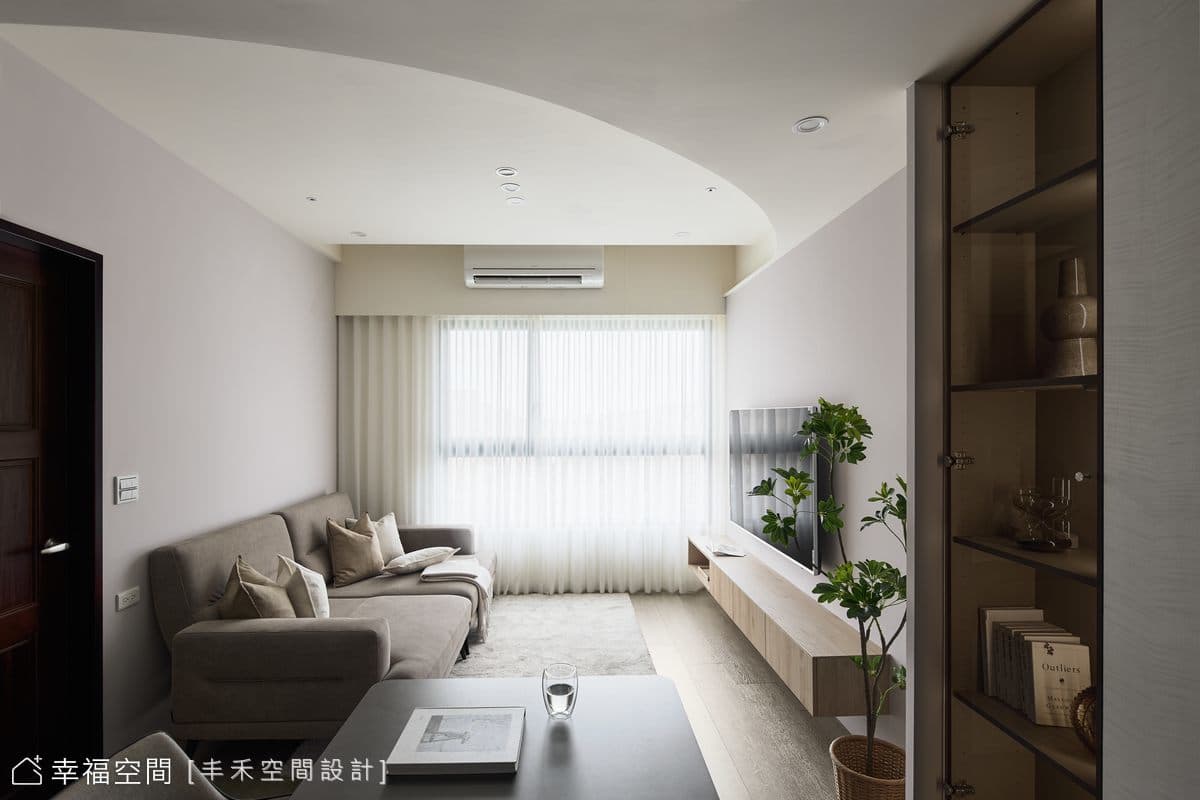北歐簡約溫潤敞亮質居│18坪