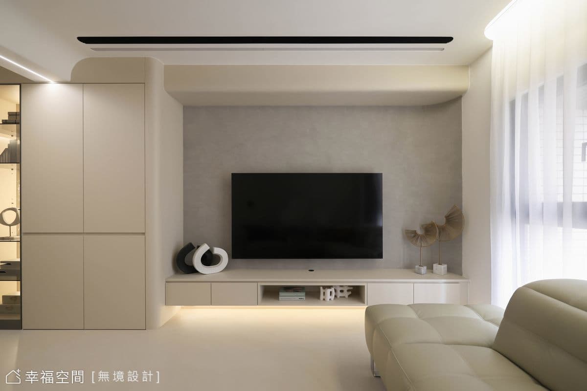 現代侘寂交融，光影中的優雅舒適｜現代風｜25坪