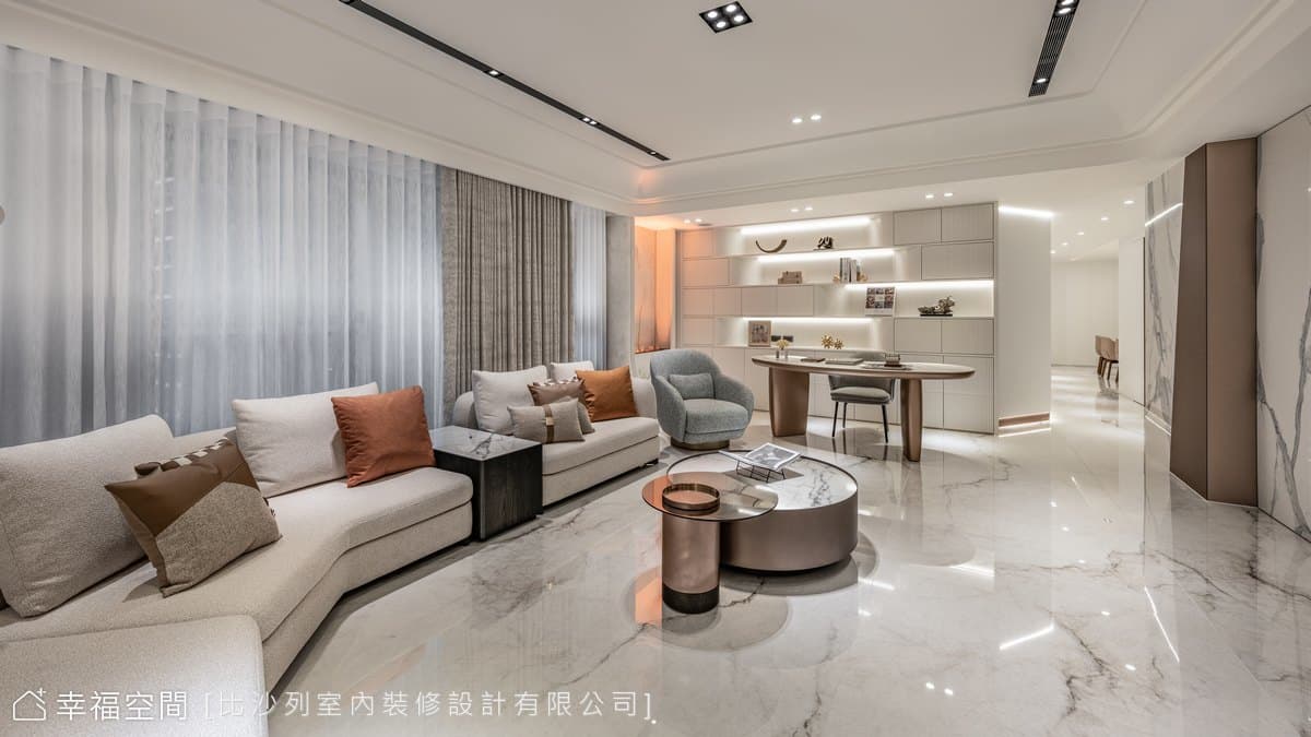 淨白層次 輕奢白金風的細膩品味