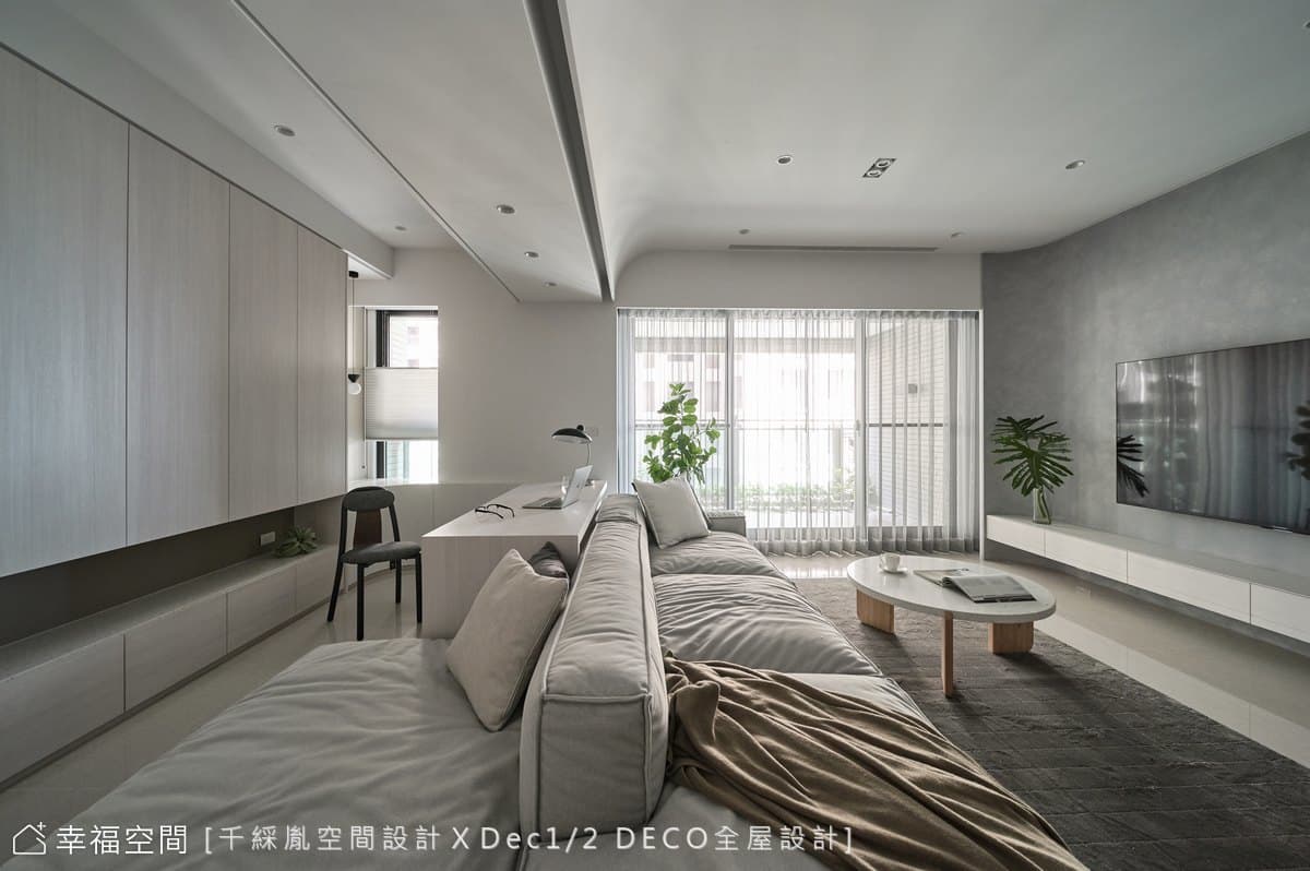 柔光漫漾 清透曦寓|北歐風|35坪