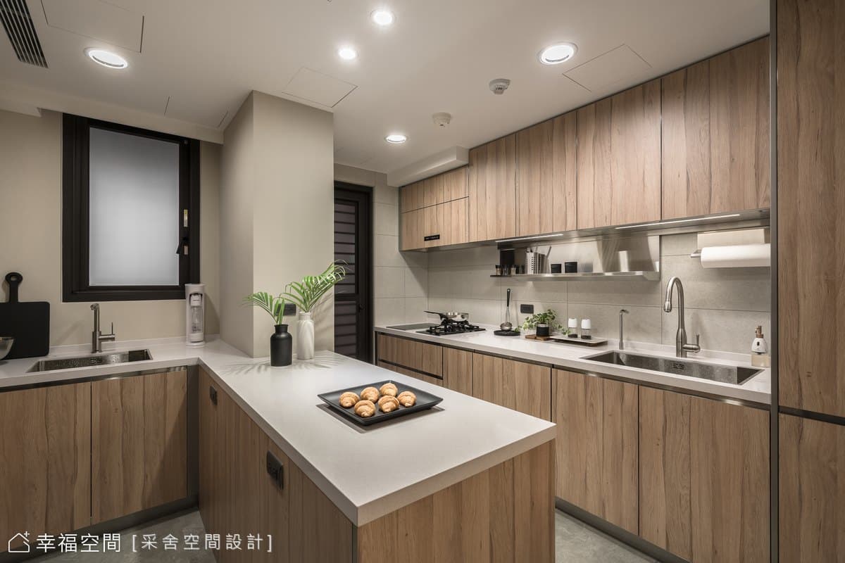 客變雙拼現代雅居 構築6口之家暖意生活│現代風