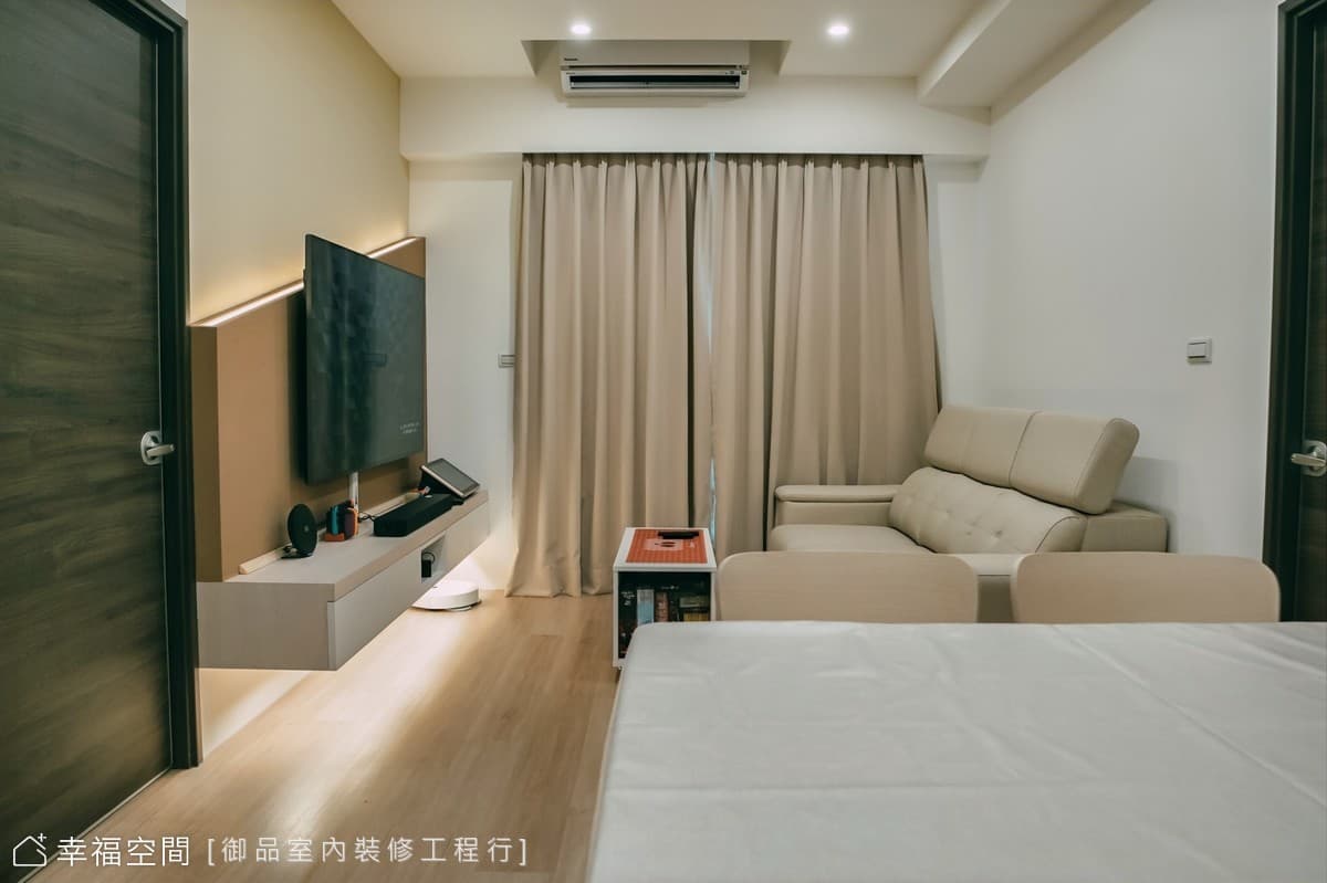 迎海風輕拂 構築現代簡約北歐清新宅 │17坪