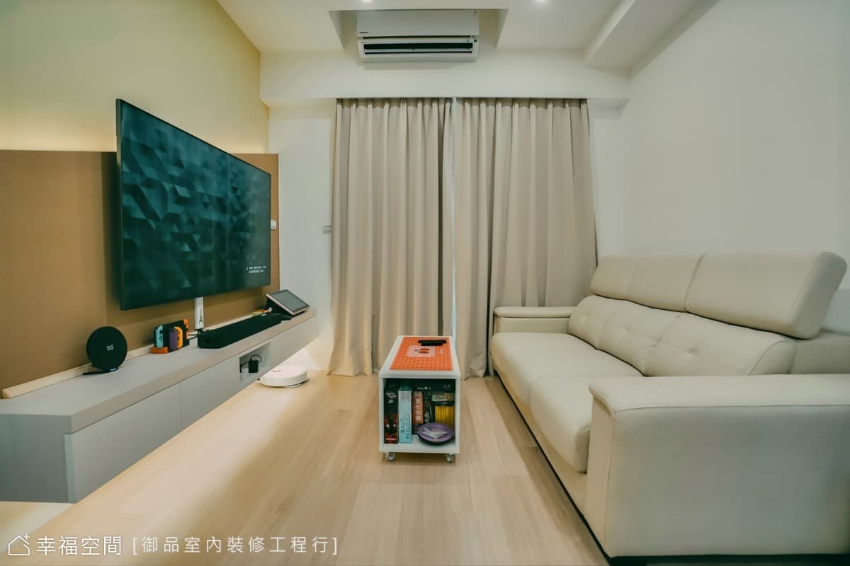 迎海風輕拂 構築現代簡約北歐清新宅 │17坪