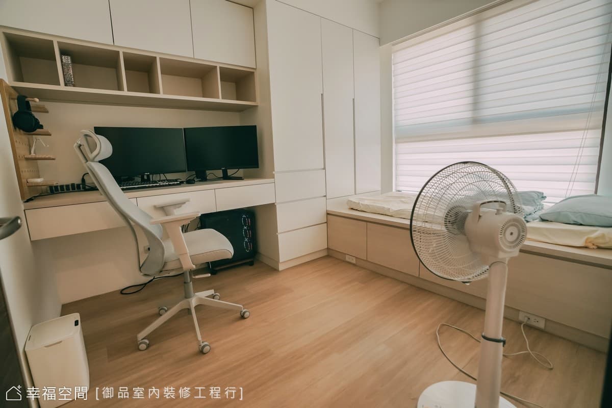 迎海風輕拂 構築現代簡約北歐清新宅 │17坪