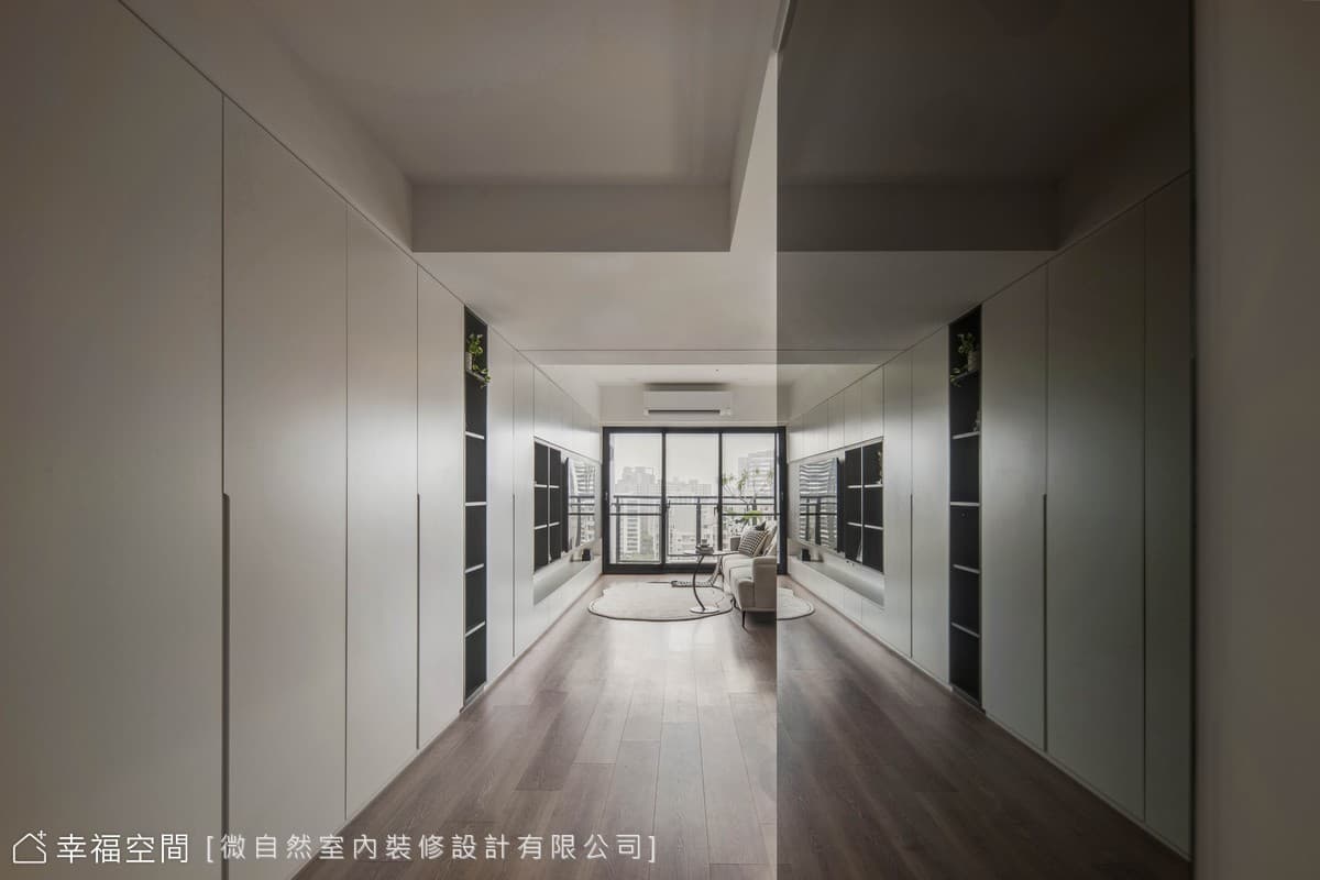 黑白系簡約五口之家 共築日常溫馨雋語│33坪