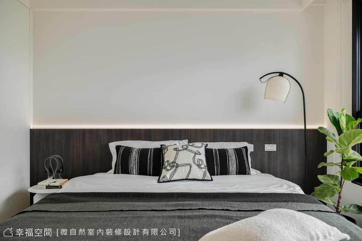 黑白系簡約五口之家 共築日常溫馨雋語│33坪