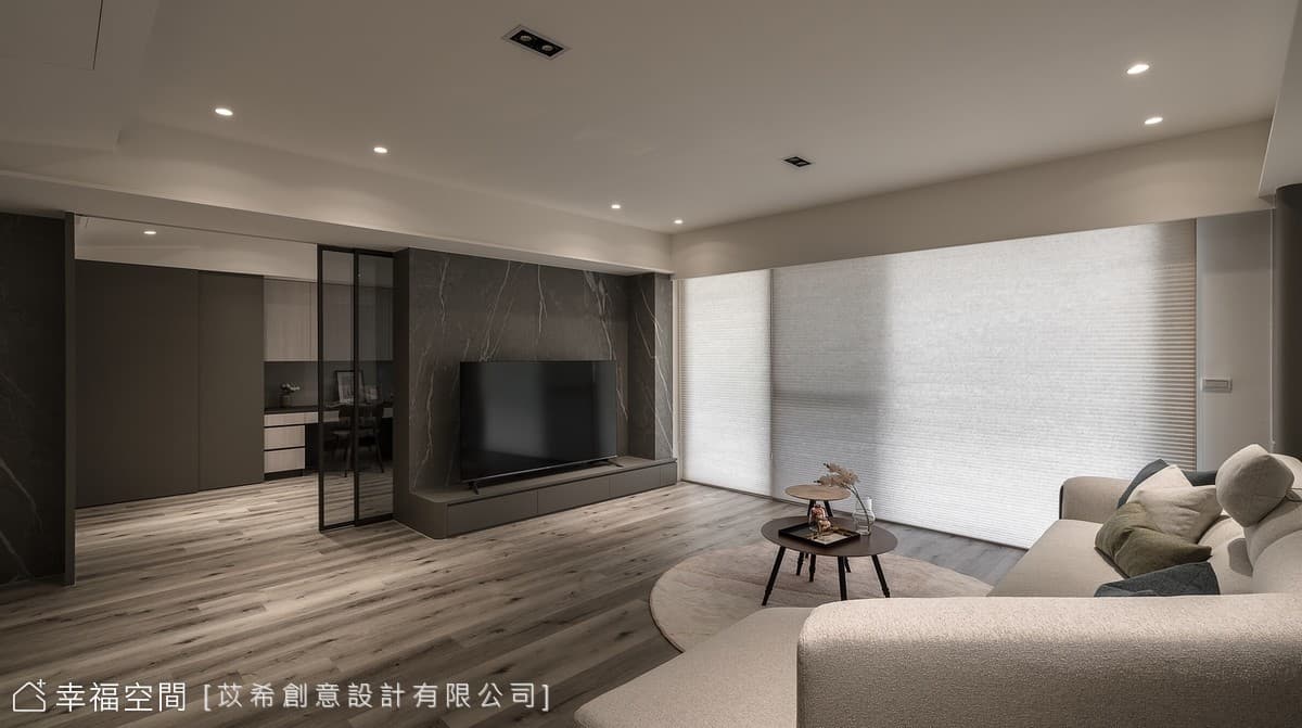 拾光悅影 30年老屋重繹奢雅闊境 │現代風│53坪