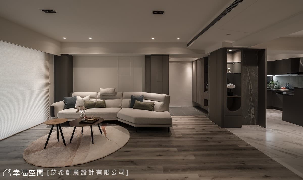 拾光悅影 30年老屋重繹奢雅闊境 │現代風│53坪