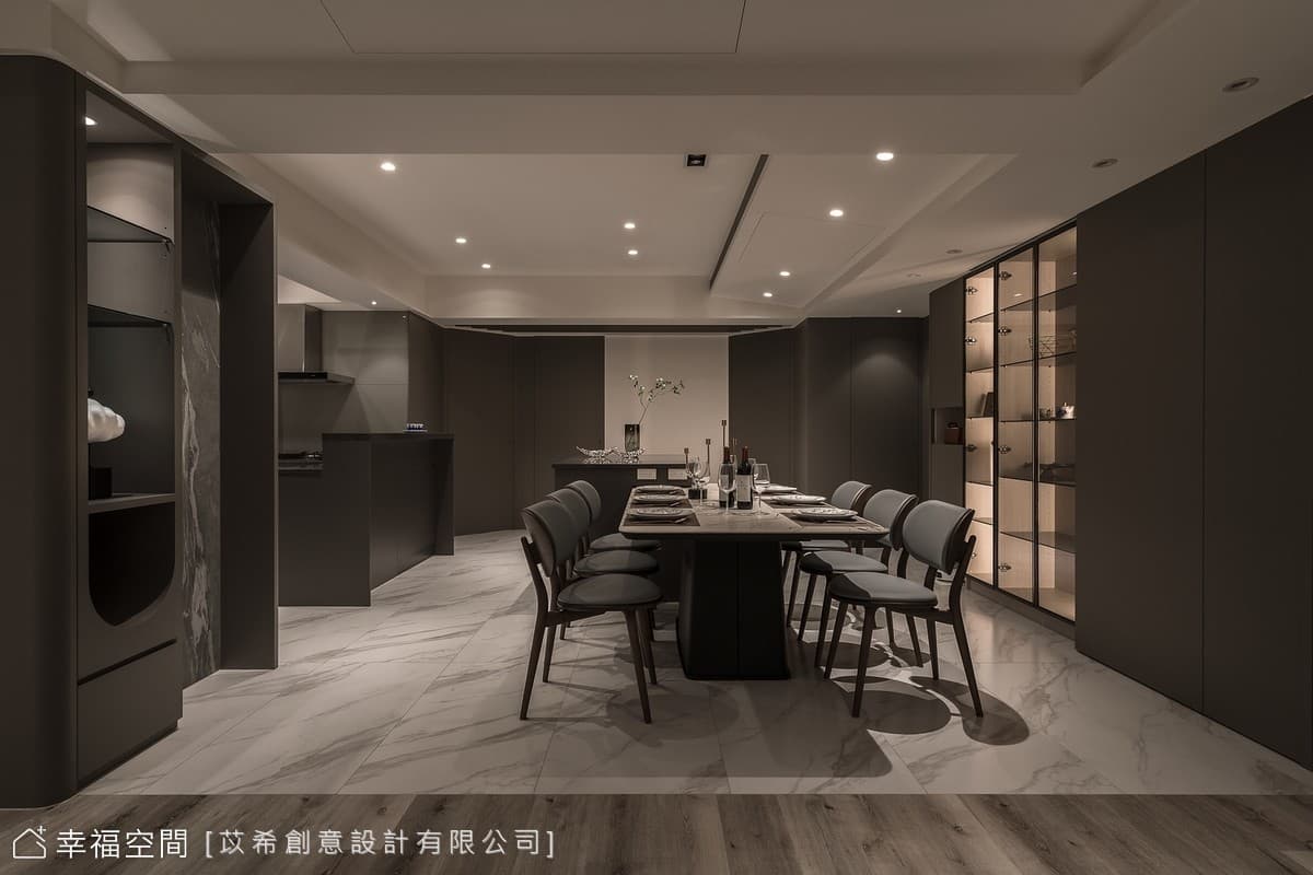 拾光悅影 30年老屋重繹奢雅闊境 │現代風│53坪