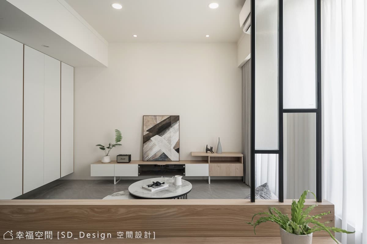 藍蘊柔光 恬顏謐嶼 |北歐風|60坪