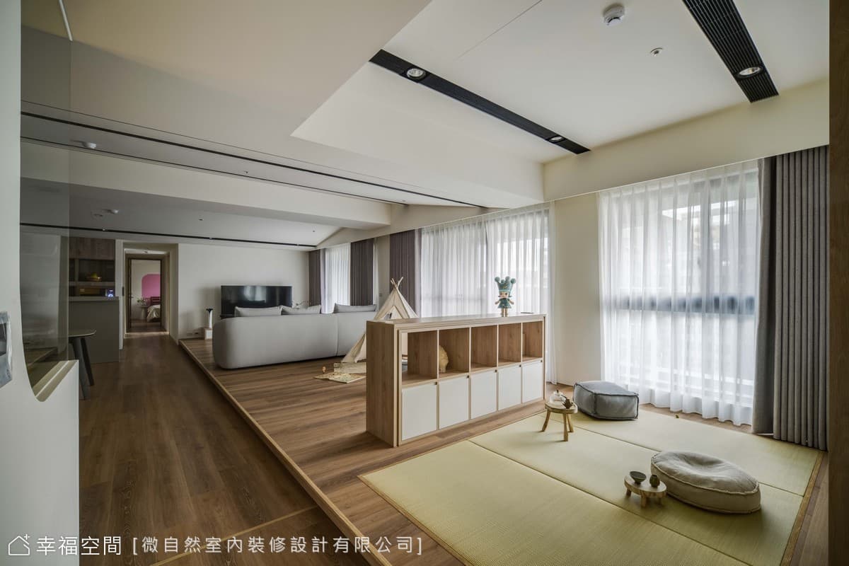 山形家屋與浮島意象│日式風│80坪